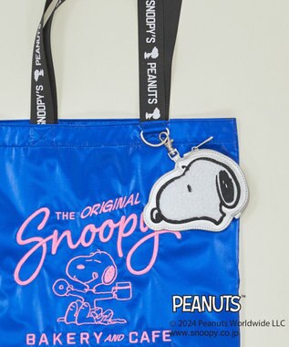 CRAFT STANDARD BOUTIQUE 【PEANUTS】メタリックロゴハンドルトート Blue