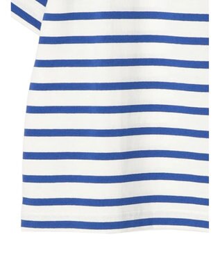 earth music&ecology ショートスリーブボーダーＴＥＥ Blue