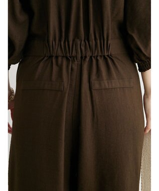 Green Parks ■ＥＳＣＡＲ　ショルダースリットオールインワン Brown