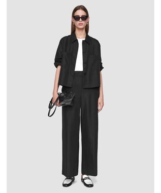 JOSEPH ソフトコットンシルク　シャツ Black