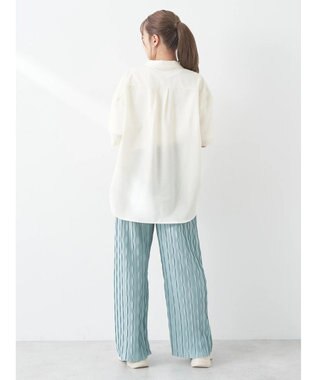 earth music&ecology リラックスセルフカットパンツ Mint