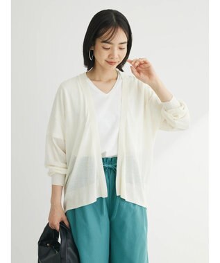 Green Parks 汗染み防止ＶネックＴシャツ Off White