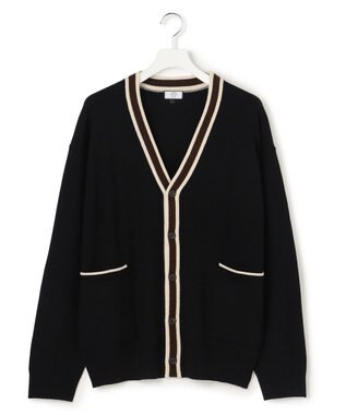 J.PRESS YORK STREET 【UNISEX】ハイゲージライン カーディガン