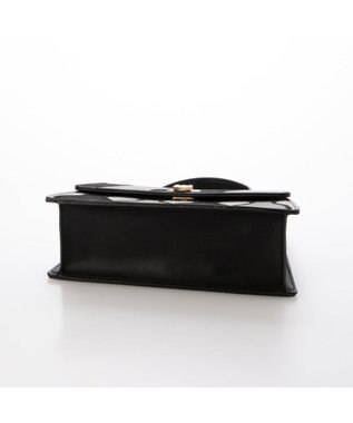 UNBILLION カシュカシュ cachecache / スエード調切り替えハンドバッグ ブラックミックス