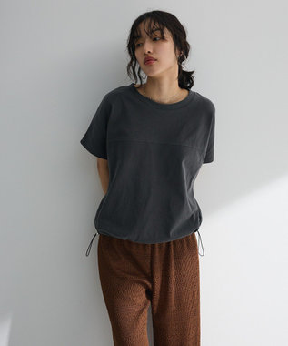 Green Parks 裾ドロストバルーンＴＥＥ Charcoal Gray