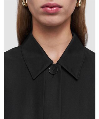JOSEPH ソフトコットンシルク　シャツ Black