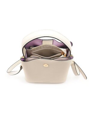 MioFIRANO ベルトフラップショルダーバッグ 2WAY　FIRANO フィラノ WHITE