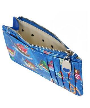 tsumori chisato CARRY ピーターパン フラグメントケース キャッシュレス 財布 ブルー
