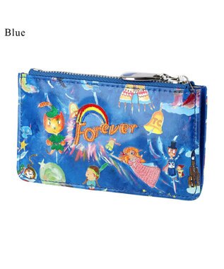 tsumori chisato CARRY ピーターパン フラグメントケース キャッシュレス 財布 ブルー