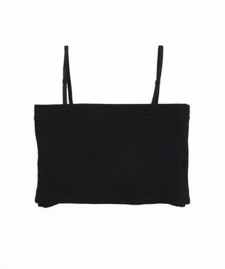  【カップ付きインナー/ベアにもなる】ストラップ付きカップインベアトップ