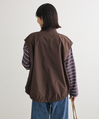 Green Parks ミリタリーベスト Brown