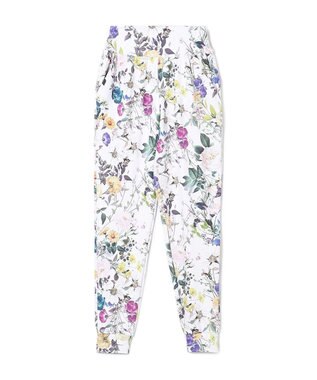 Chacott Chacott BALANCE ローズガーデンプリントパンツ ホワイトプリント