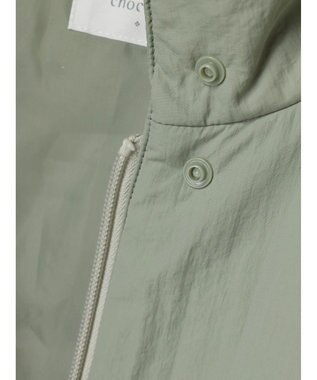 Green Parks 中わたスタンドカラーベスト Olive