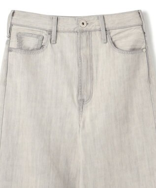 uncrave 【upper hights×uncrave】THE NIECE ストレートデニムパンツ ホワイトスモーク