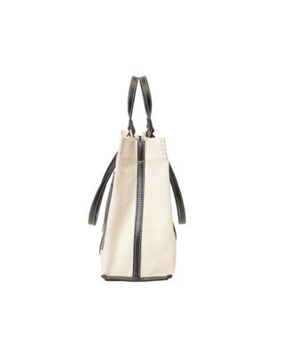 LA BAGAGERIE 【veganview】w handle canvas tote ブラック