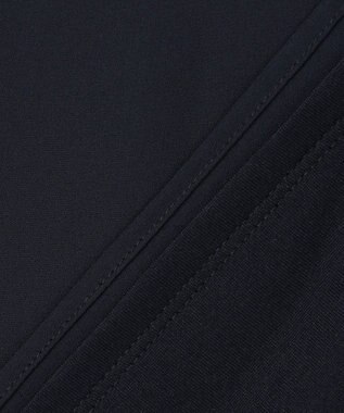 組曲 L 【WEB限定】ジョーゼットシフォン タックブラウス ネイビー系