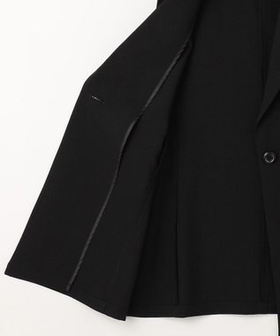 ANY SIS 【洗える】テーラード ジレ ブラック