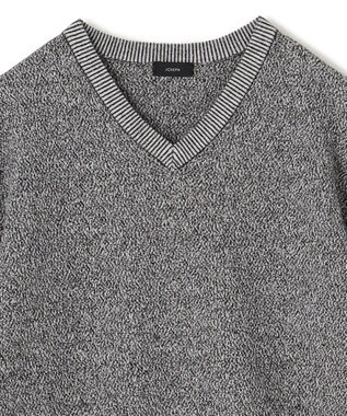 JOSEPH HOMME ライトアムンゼン　Ｖネックニット ライトグレー系