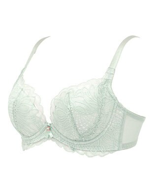BRADELIS New York 【BRADELIS New York / 育乳ブラ・STEP2 寄せる】　ナオミステップ2ブラ22A1 ライトグリーン