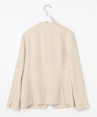 ANY SIS 【洗える】褒めらレディノーカラー ジャケット ライトベージュ
