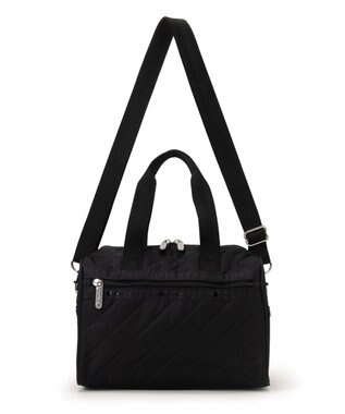 LeSportsac EVERYDAY SM SATCHEL/ラインデボスブラック ラインデボスブラック