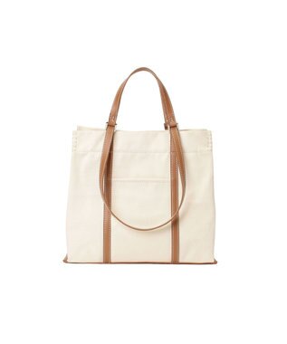 LA BAGAGERIE 【veganview】w handle canvas tote キャメル