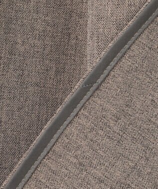 uncrave ウォッシャブルウールライクツイル ドルマンシャツ シャンブレーチャコール