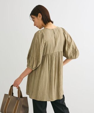 Green Parks ＢＰ　ボリュームスリーブチュニック Khaki