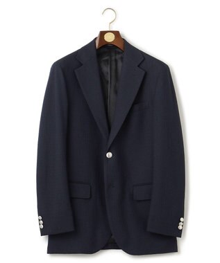 J.PRESS MEN 【アクティブビジネスマン必見】ファンクショナルジャージーブレザー ネイビー系