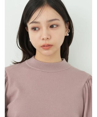 earth music&ecology マジョリカニットプルオーバー Pink Beige