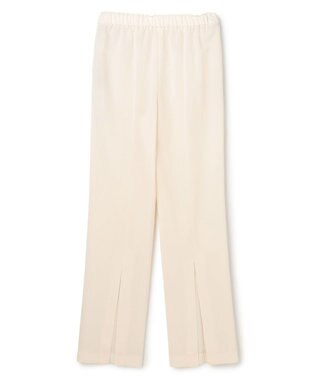 BEIGE， 【イージーケア・セットアップ対応】BATEAU / バックスリット ストレートパンツ Ecru