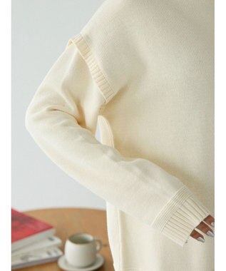 CRAFT STANDARD BOUTIQUE ガンジーニットプルオーバー Ivory