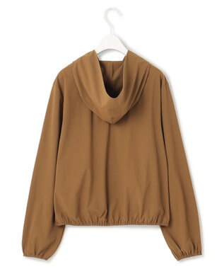 ICB 【接触冷感・UVカット・速乾・洗える】マットスキューバ パーカー キャメル系