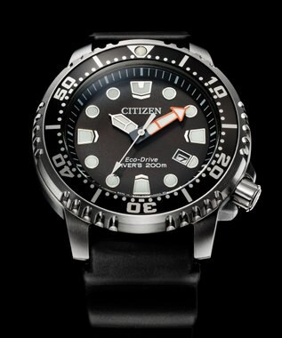 CITIZEN 【ロングセラー】200m潜水用防水ダイバー プロマスター MARINEシリーズ ブラック