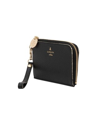 LANVIN en Bleu メラニー キーリング付きマルチケース ブラック