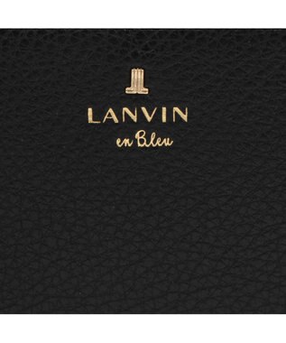 LANVIN en Bleu メラニー キーリング付きマルチケース ブラック