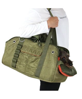 PET PARADISE ペットパラダイス あごのせ キャリーバッグ 《キルトギャザー》 ロング 約4～8kg ロング