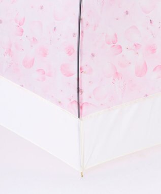 ANY SIS 【WEB・一部店舗限定】切り継ぎフラワー アンブレラ ピンク