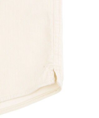 AMERICAN HOLIC コーデュロイCPOシャツジャケット Ivory