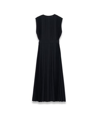 JOSEPH エアリープリッセ　ドレス Black