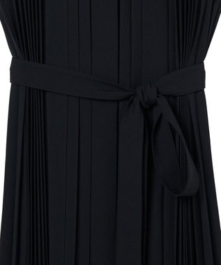 JOSEPH エアリープリッセ　ドレス Black