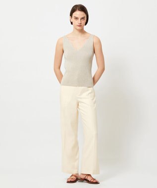 BEIGE， COME / ニットトップス Flax