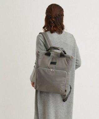 ROOTOTE 1223【撥水:A4収納サイズ】SN.セオルー.アイロ-A 02：グレー