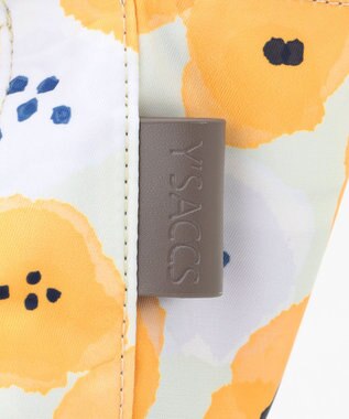 Y'SACCS 総柄プリントミニトートバッグ イエロー（花柄）