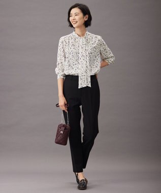 J.PRESS LADIES キルティング スマホポシェット ワイン系