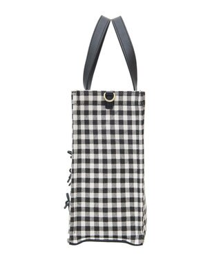 Maison de FLEUR ナローリボンスクエアバッグ Gingham Check