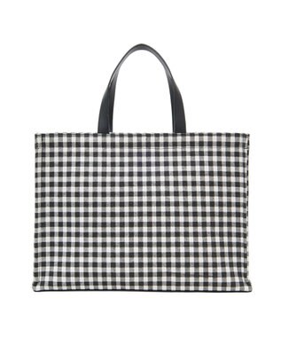 Maison de FLEUR ナローリボンスクエアバッグ Gingham Check