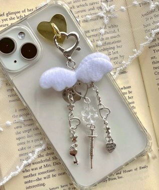 WEGO エンジェルビーズキーホルダー 柄16