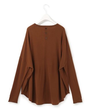 ICB 【洗える・WEB限定カラーあり】 ヴィスコースワイド プルオーバー テラコッタ系