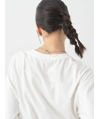 earth music&ecology ロゴソリッドＴシャツ Off White